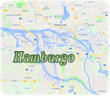 Mapa Hamburgo