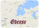 Mapa Odense