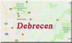 Mapa Debrecen