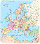 Mapa politico Europa