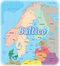 Mapa Baltico