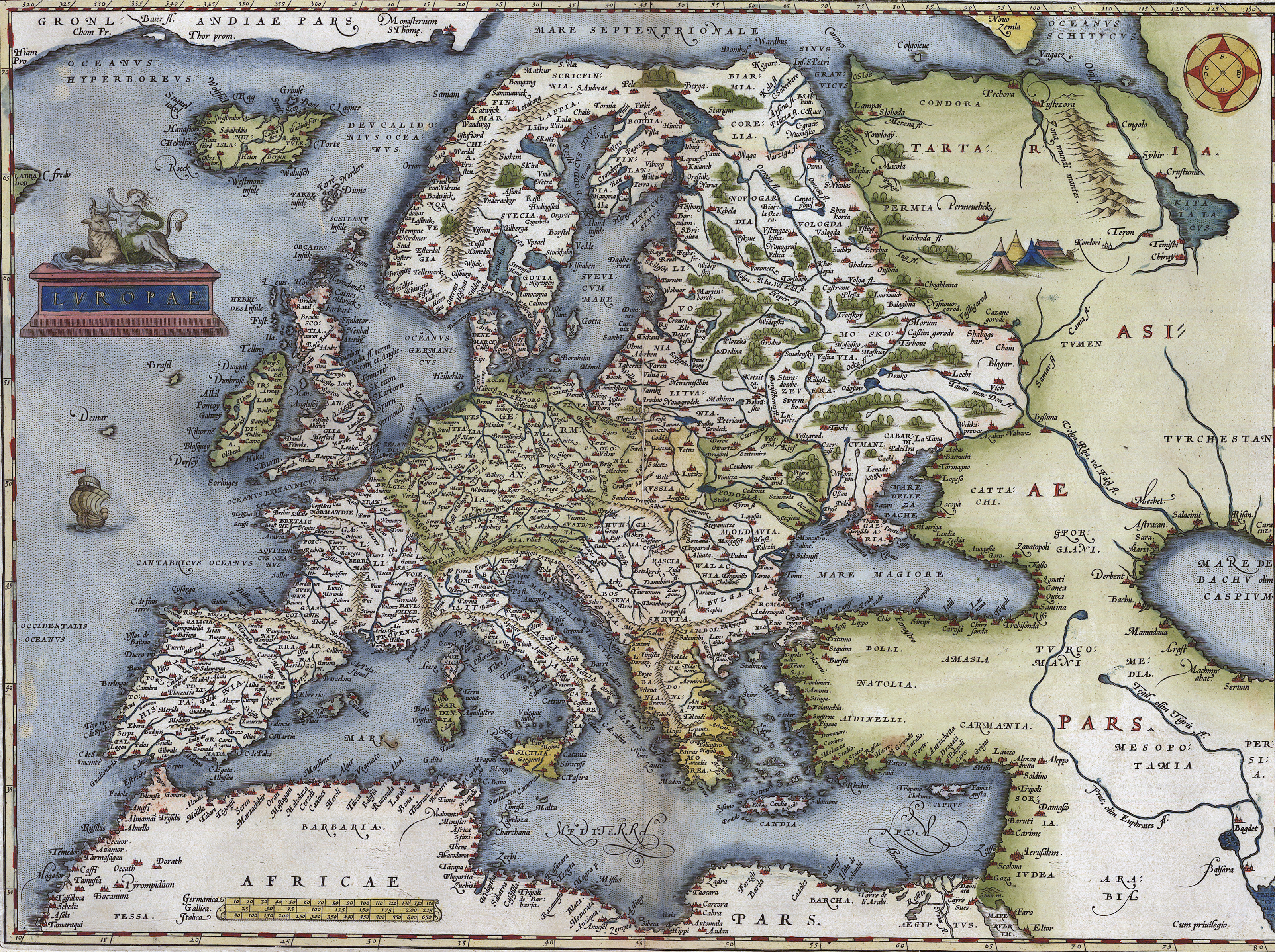 Mapa Ortelius
