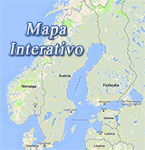 Mapa Suecia