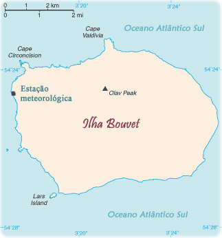Mapa Ilha