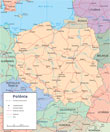 Polonia mapa