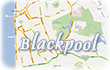 Mapa Blackpool