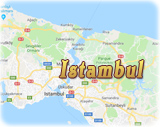 Mapa Istambul